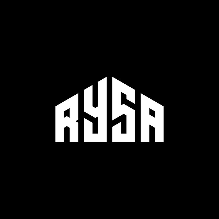 Vector monograma iniciales letra alfabeto logo aysa diseño vector aislado