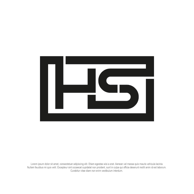 El monograma del logotipo del SA