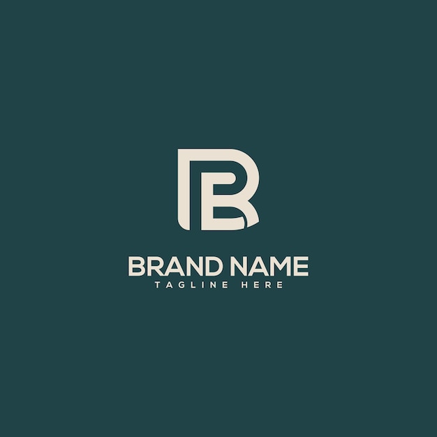 Monograma profesional letra única RE ER plantilla de diseño del logotipo Iniciales Logotipo de la empresa