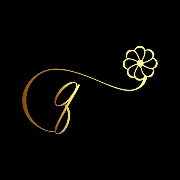 Monogramas de boda vector de plantilla de logotipo de escritura a mano