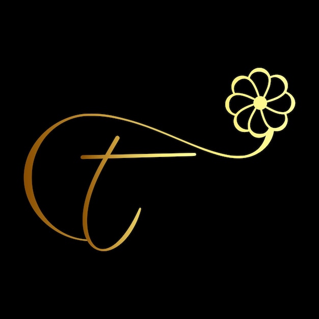 Monogramas de boda vector de plantilla de logotipo de escritura a mano