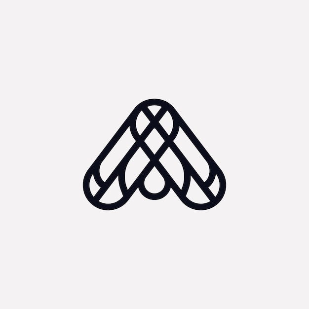 Monolina Diseño de un logotipo con letras mínimas y simples