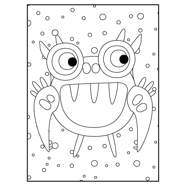 Monstruos Para Colorear Para Ninos