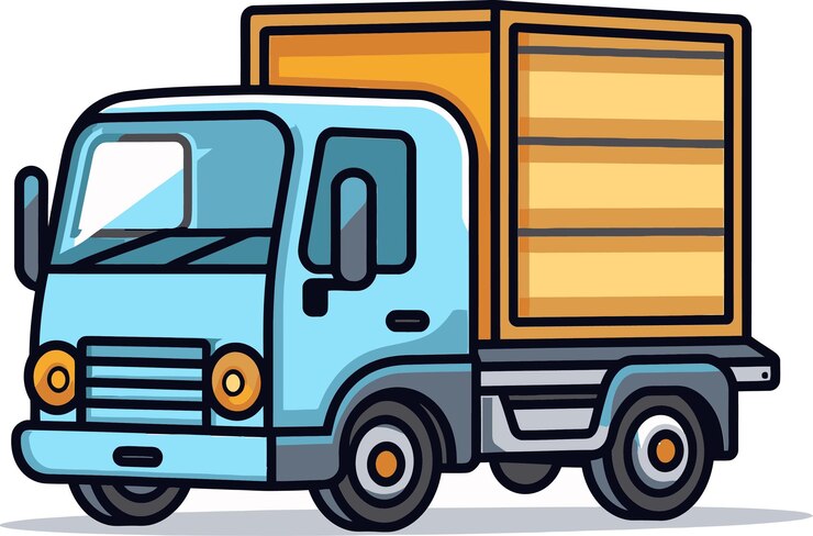 Vector montaje vectorial de vehículos odyssey de la flota comercial ruedas artísticas concurso de vectores de vehículos comerciales