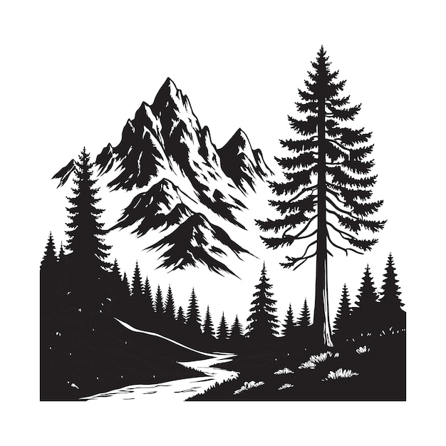 Montañas SVG