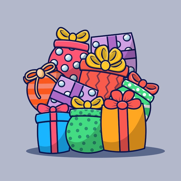Montones de hermosos regalos para conmemorar un día especial