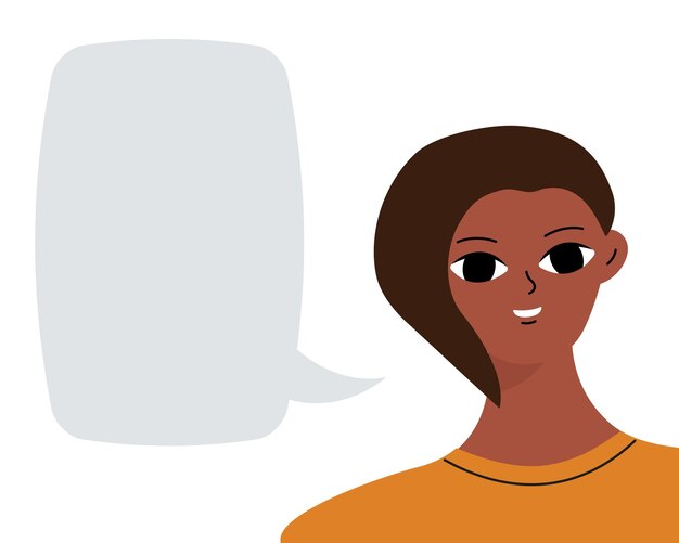Morena negra informa información Espacio vacío para mensaje de texto