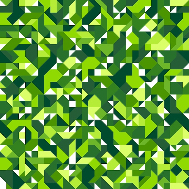 Vector mosaico geométrico vectorial patrón sin costuras fondo abstracto caótico para papeles de pared papel de envoltura o fondos de sitios web