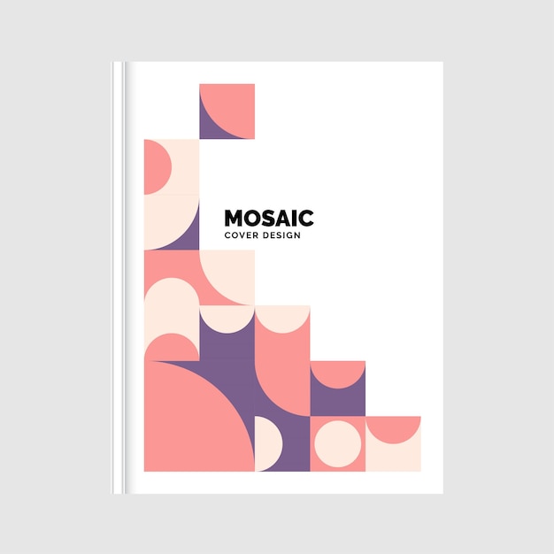 Mosaico de negocios geométricos Book Dover