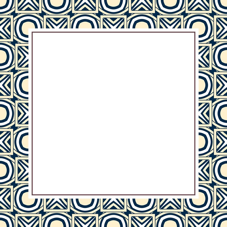 Vector mosaico ornamental oriental diseño árabe para la decoración de páginas marco vectorial de mosaico asiático frontera