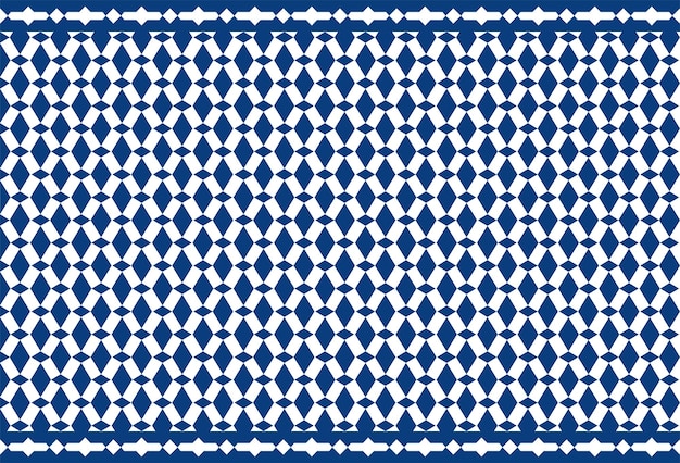 Mosaico De Pared Marroquí Isométrico, Fondo De Patrón Sin Fisuras De Azulejos.