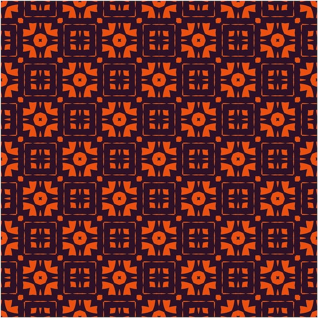 Mosaico de patrones sin fisuras diseño estilo decorativo