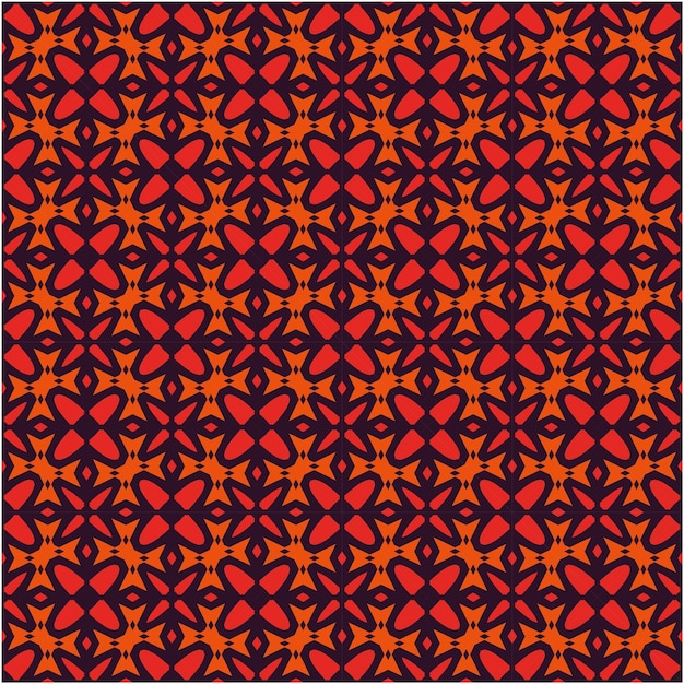 Mosaico de patrones sin fisuras diseño estilo decorativo