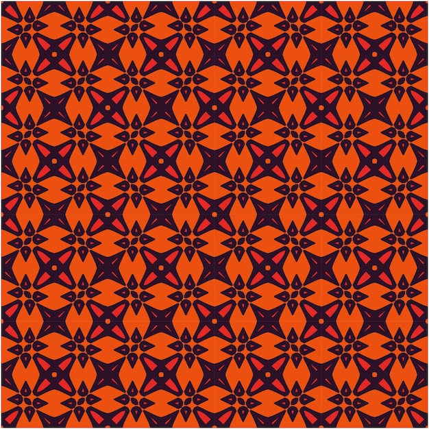 Mosaico de patrones sin fisuras diseño estilo decorativo