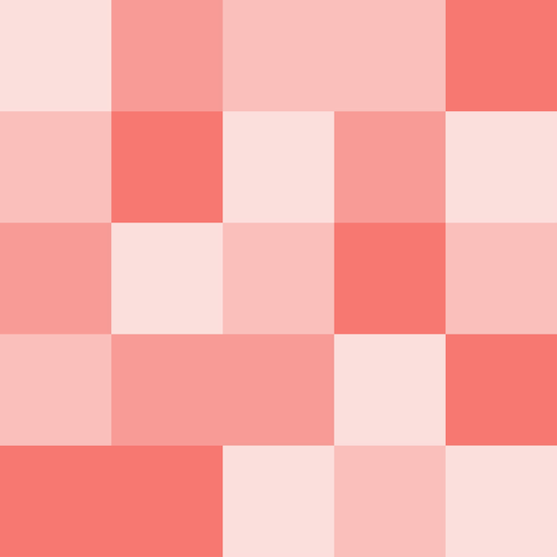 Mosaico rosa abstracto