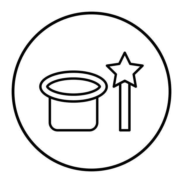 Mostrar ilustraciones vectoriales mágicas