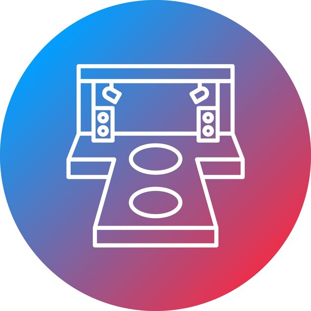 Mostrar imagen vectorial de icono de moda Se puede utilizar para la agencia de modelos