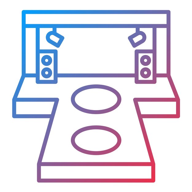 Mostrar imagen vectorial de icono de moda Se puede utilizar para la agencia de modelos