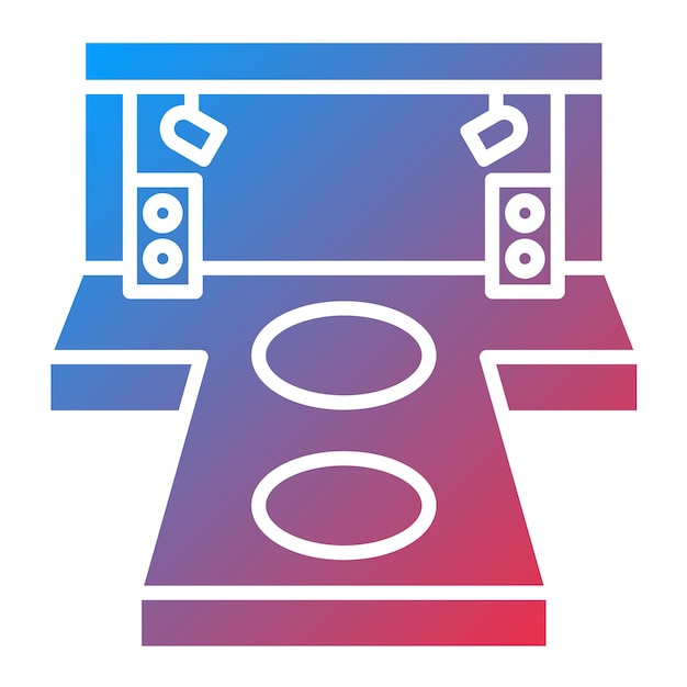 Mostrar imagen vectorial de icono de moda Se puede utilizar para la agencia de modelos
