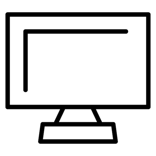 Mostrar la imagen vectorial del icono Se puede utilizar para el comercio electrónico tecnológico