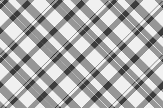 Mostrar tela de tartan textil sin costuras vidrio de la ventana tela de fondo de comprobación patrón de efecto textura vectorial a cuadros en colores gris y blanco vintage