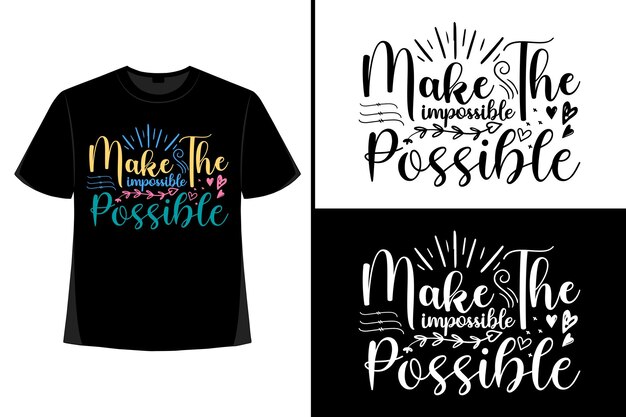 Motivación letras motivación camiseta diseño de camiseta Tipografía citas y tipografía dibujada