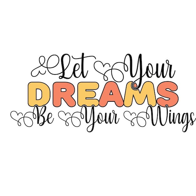 Motivación Svg t camisa Motivación citas svg cricut Motivación tipografía diseño vectorial