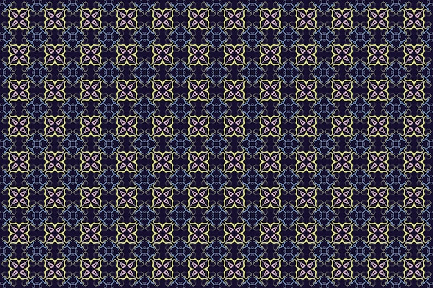 Motivo batik clásico patrón diagonal repetitivo