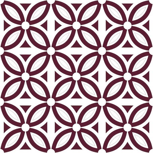 Motivo batik tradicional indonesio Diseño batik vectorial