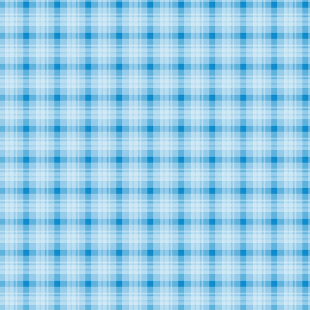 Motivo de pareo con patrón de cuadrícula Patrón de guinga sin costuras Ilustraciones vectoriales Textura de cuadrados