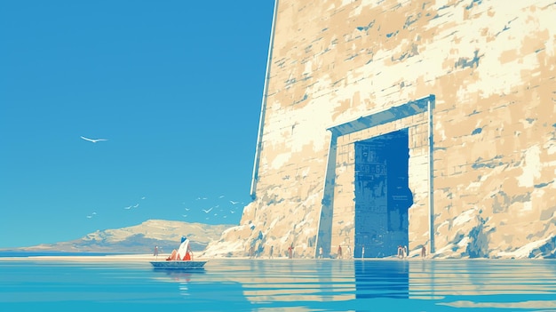 Motivos artísticos del templo de Hatshepsut, Egipto