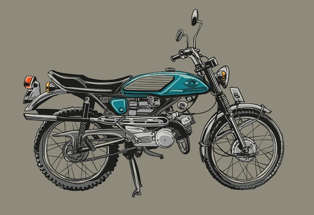 moto clasica antigua