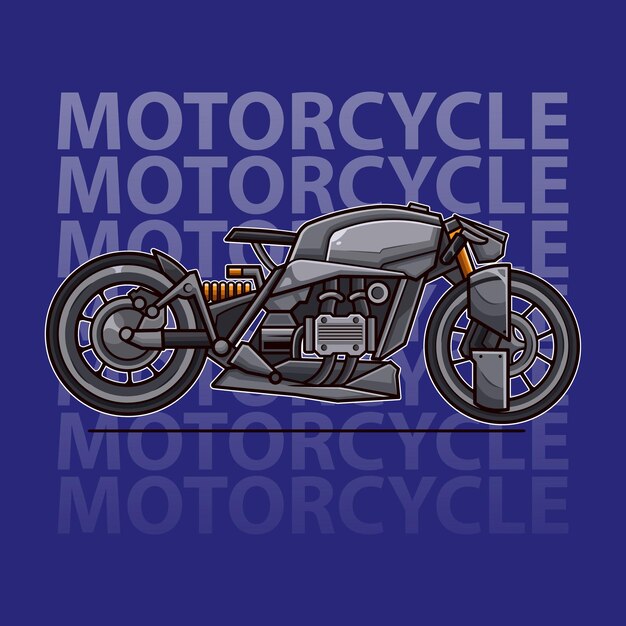 Vector moto fresca vector 10