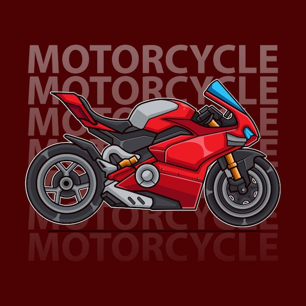 Vector moto fresca vector 17