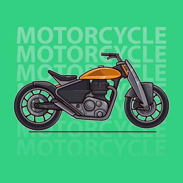 Vector moto fresca vector 18