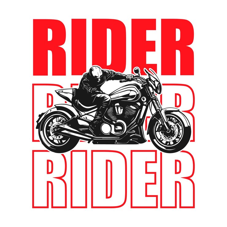 una motocicleta que dice " viaje " en la parte delantera