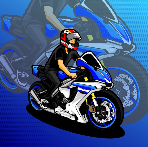 Vector motocicleta