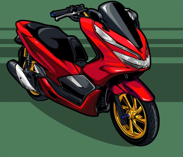 Vector motocicleta