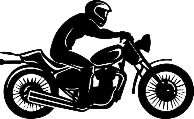 motociclista, espalda, tatuaje, ilustración, 5