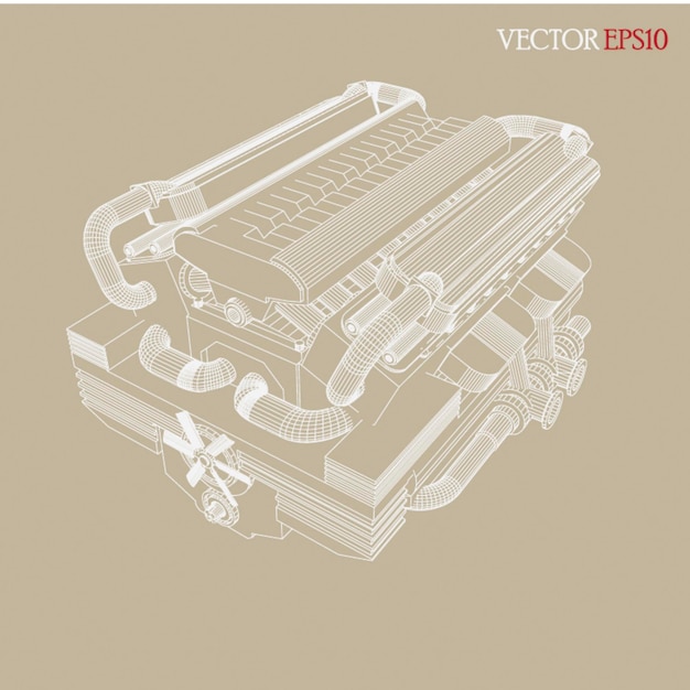 Motor de dibujo vectorial