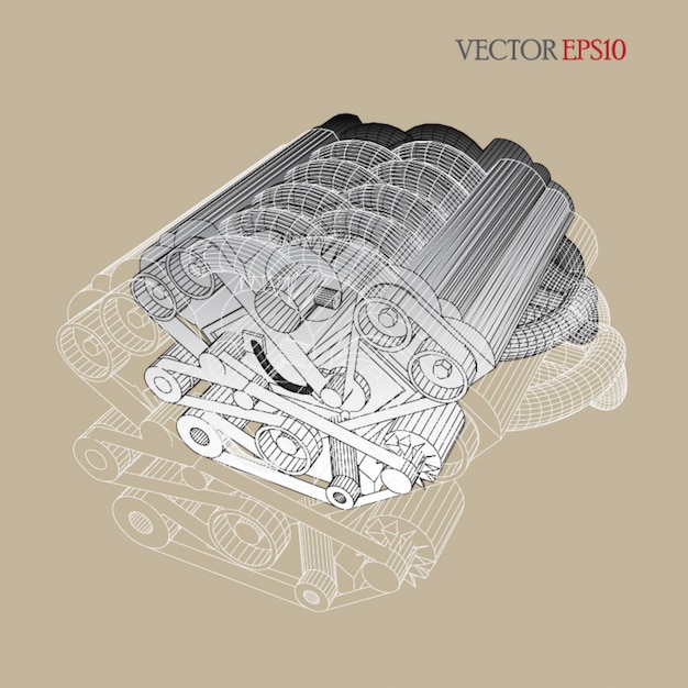 Motor de dibujo vectorial