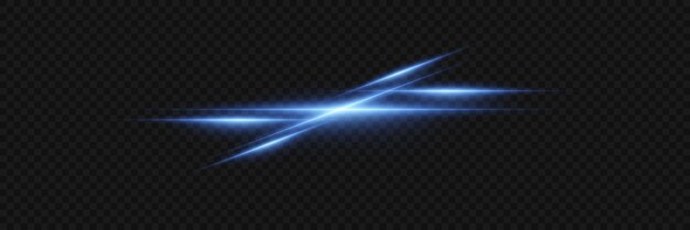 Movimiento de la línea de luz de la luz Efecto de haz de neón horizontal