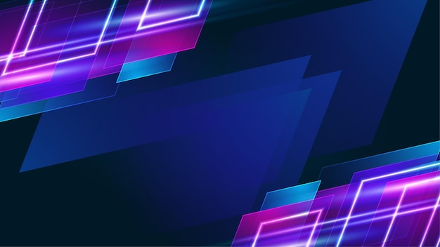Movimiento moderno abstracto de alta velocidad Movimiento dinámico colorido sobre fondo azul Patrón deportivo de movimiento para banner o concepto de fondo de diseño de cartel