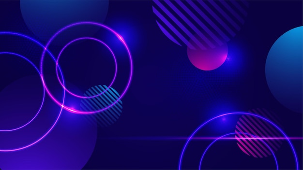Movimiento moderno abstracto de alta velocidad Movimiento dinámico colorido sobre fondo azul Patrón deportivo de movimiento para banner o concepto de fondo de diseño de cartel