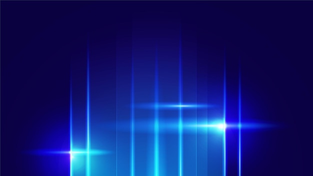 Movimiento moderno abstracto de alta velocidad Movimiento dinámico colorido sobre fondo azul Patrón deportivo de movimiento para banner o concepto de fondo de diseño de cartel