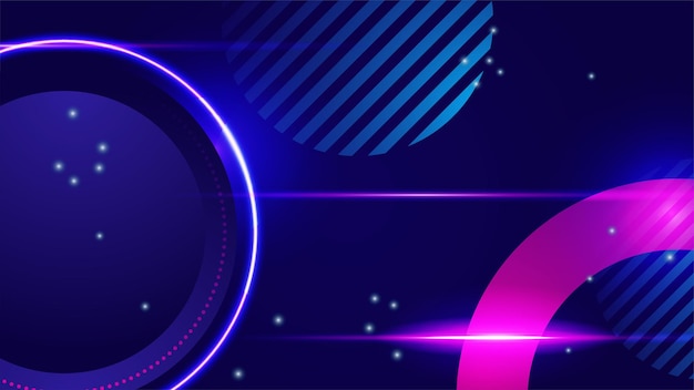 Movimiento moderno abstracto de alta velocidad Movimiento dinámico colorido sobre fondo azul Patrón deportivo de movimiento para banner o concepto de fondo de diseño de cartel