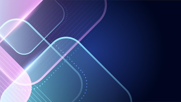 Movimiento moderno abstracto de alta velocidad Rutas de luz de movimiento dinámico con efecto de desenfoque de movimiento en un fondo oscuro Patrón de tecnología futurista para el diseño de banners o carteles