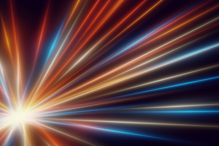 Vector movimiento moderno abstracto de alta velocidad vías de luz dinámicas del movimiento de la luz