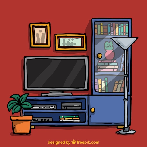 Vector muebles para el hogar ilustración