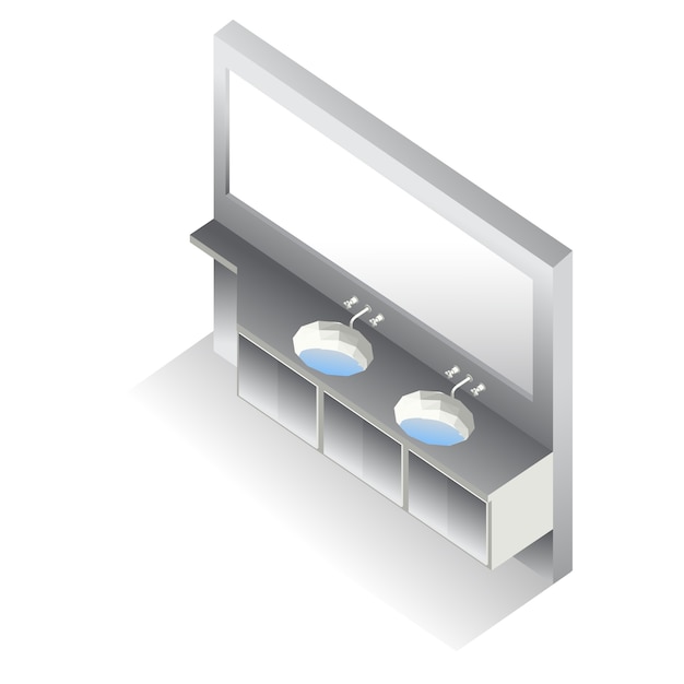 muebles isométricos